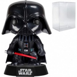 POP Star Wars: Classic Darth Vader 01 Funko Pop Vinyl Figure (Bundled with Compatible Pop Box Protec