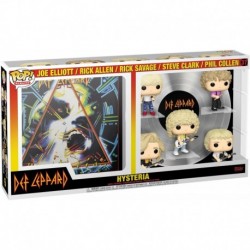 Pop Album Deluxe: Def Leppard - Hysteria Vinyl Figures