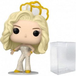 Movies: Barbie - Gold Disco Barbie Funko Vinyl Figure (Bundled with Compatible Box Protector Case),