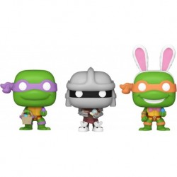 Pocket Pop!: Teenage Mutant Ninja Turtles - Easter Donatello, Shredder, & Michelangelo 3-Pack