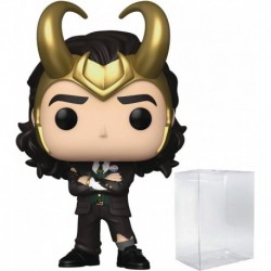 Marvel: Loki - President Loki Pop! Vinyl Figure (Bundled with Compatible Pop Box Protector Case)