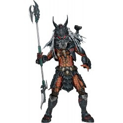 Action Figure NECA Predator Scale Deluxe Clan Leader Action