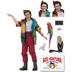 Action Figure NECA Ace Ventura Pet Detective 8" Clothed Action Figu