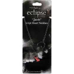 Action Figure NECA Twilight "Ecli" Jacob Script Heart Necklace