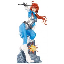 Action Figure Kotobukiya GI Joe Scarlett Sky-Blue BISHOUJO Statue