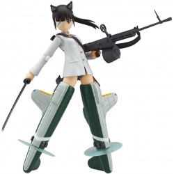 Action Figure Figma Max Factory Strike Witches Mio Sakamoto Movie V