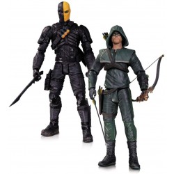 Action Figure DC Collectibles Arrow Oliver Queen and Deathstroke Ac