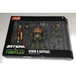 Action Figure DC Collectibles Batman VS TMNT Robin & Raphael