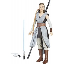 Action Figure Star Wars The Black Episode 8 Series Rey Jedi Trainin