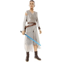 Action Figure Star Wars Big Figs Episode VII 18" Rey with Lightsabe