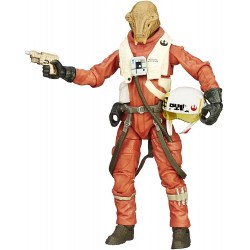 Action Figure Star Wars Black Series X-Wing Pilot Asty 6 inch Actio